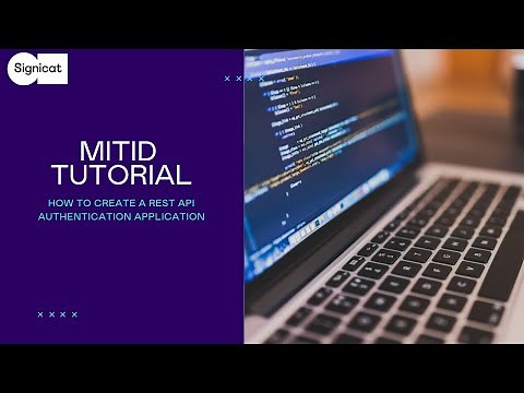 MitID Tutorial: How to create a REST API authentication application