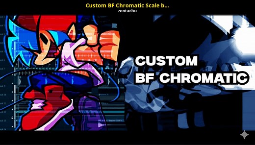 Custom BF Chromatic Scale by zentachu Modding Tool for Friday Night Funkin' | FNF Modding Tools