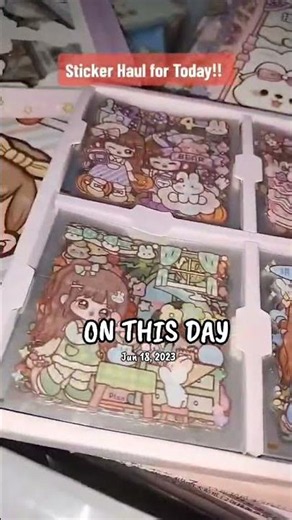Kawaii Sticker Boxes ❤ #stationery #sticker #stationarycollection