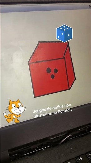Dice game in Scratch using random numbers