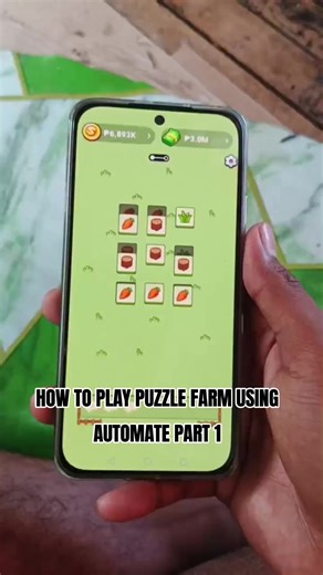 How to Play Puzzle Farm Using Automate: Part 1