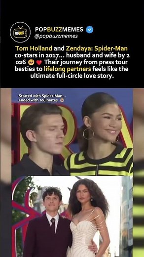 Tom Holland and Zendaya's Full-Circle Love Story Has Fans Emotional #TomHolland #Zendaya