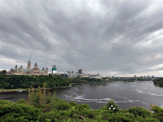 What happens when millions of litres of sewage-tinged water overflows into the Ottawa River?