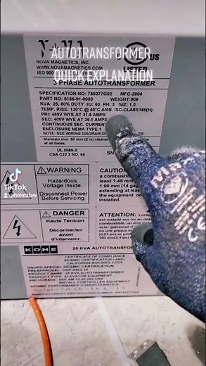 Autotransformer - Brief explanation by Holmz Law