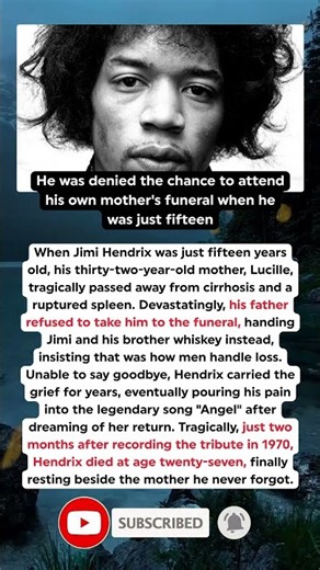 Jimi Hendrix Recorded This Song For His Mother Just Weeks Before His Death