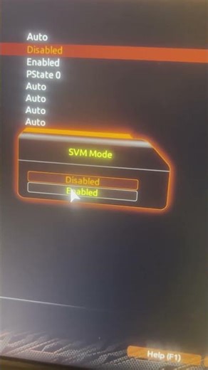 REMEMBER TO CHECK YOUR BIOS SETTINGS!