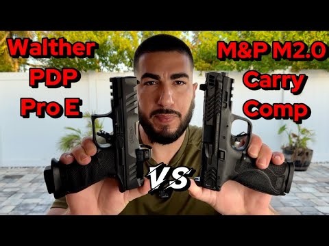 Walther PDP vs M&P Carry Comp - Cual es la Mejor 9mm?