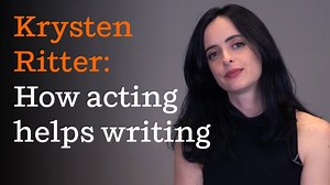 Krysten Ritter: How acting helps writing