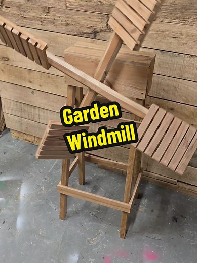 DIY Garden Windmill Project Ideas