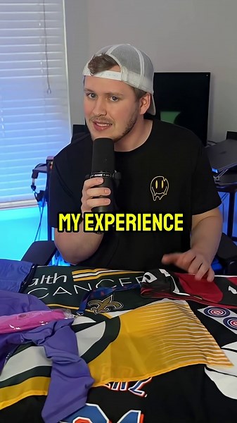 Comparing Crocs in sport mode against cleats and detailing the process of asking every professional sports team for merchandise