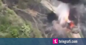 The moment Ukrainians blow up Russia's most advanced 4.6 million euro tank