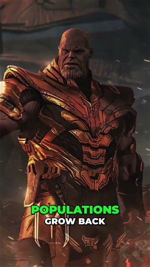 Thanos' Plan Fails: Infinity Gauntlet Contradiction Explained #shorts