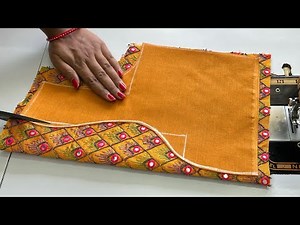 Blouse Ki Design | Designer Blouse Back Neck Designs | Cutting And Stitching Back Neck Blouse Design