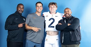 Thomas Dale athlete Ethan Minter commits to Virginia