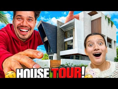 Reacting to GamerFleet’s NEW HOUSE 😱🏠 | Luxury House Tour