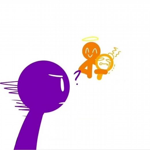 Alan Becker Second Coming X Purple just don't want you to Jason and greaser Orange