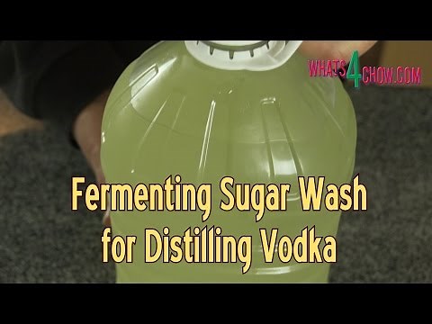 How to Ferment Sugar Wash to Make Vodka - Part 1