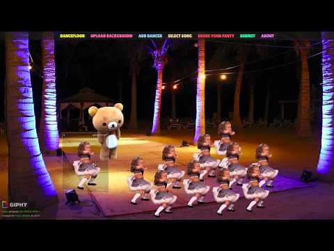 GIF DANCE PARTYでオリジナルのダンスパーティーを作ってみた