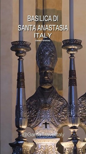 🕯️ Basilica di Santa Anastasia, Verona, Italy | Gothic Church Interiors