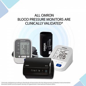 The best assurance for accuracy of a blood pressure monitor (BPM) is Clinical Validation. We ensure all our BPMs are clinically validated for you to better manage your heart health. Learn more: https://www.omronhealthcare-ap.com/sg/Whychooseomron | Omron Healthcare