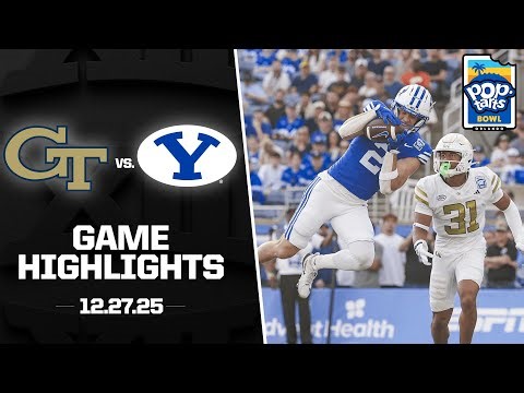 #22 Georgia Tech vs. #12 BYU Game Highlights | 2025 Pop-Tarts Bowl
