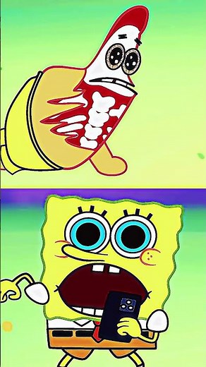 Patrick Star Roller Coaster Fail Recorded by SpongeBob #SpongeBob #PatrickStar #FunnyAnimation