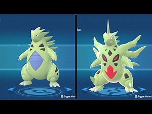 Tyranitar Mega Evolution - Pokemon Legends Z-A