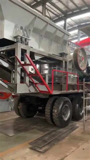 pe500*750 Truck Mobile jaw Crusher for sale