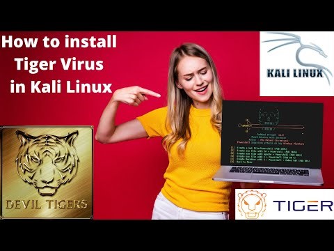 How to install Tiger Virus in Kali Linux