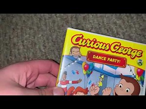 Curious George dance party on Dvd