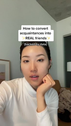 Converting Acquaintances into Real Friends with Data-Backed Tips