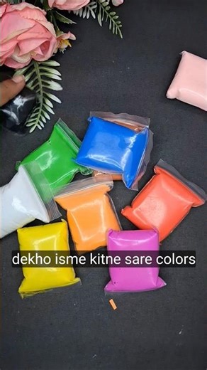 Air Dry Clay Unboxing | Soft & Smooth Clay Review |#craft#viral#ytshorts#clay #clayart