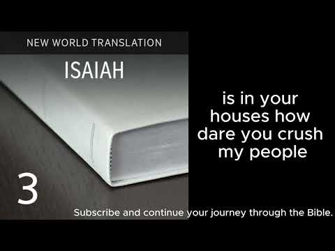 Isaiah Chapter 1 - 66. New World Translation of the Holy Scriptures (2013 Revision).