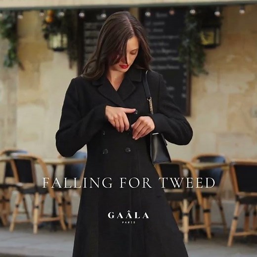 ‪@gaalaparis‬ Timeless Tweed Looks | Gaâla Collection #tweed #quietluxury #ootd #gaalaparis