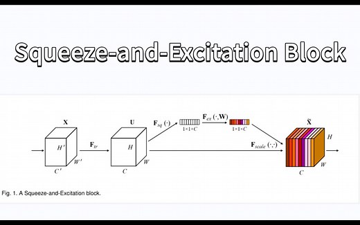 Squeeze-and-Excitation理论和代码讲解