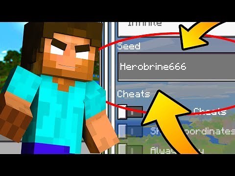 Minecraft "Herobrine666" World (Finding Herobrine in this Minecraft Seed)