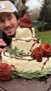 6.6K views · 196 reactions | Viral Steak Cake - full video of how we made this monstrosity 數 #steakcake #steak #steaknight #SteakLovers #steakdinner #steakchallenge #filet #filetmignon #ribeye #ribeyesteak #ribeyeofthesky #birthdaycakes #birthdaymeal #birthdayfood #birthdayfoodideas | Chef Cuso | Facebook