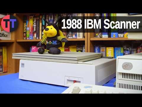 What were scanners like in the 80s? - 1988 IBM PageScanner 3119