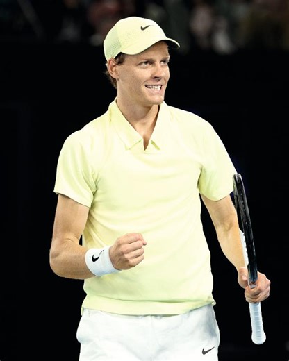 A dazzling victory at the @AustralianOpen as defending champion for the World No. 1. Congratulations @janniksin on your third Grand Slam® title. Here’s to many more. #Rolex #RolexFamily #AO2025 | Australian Open