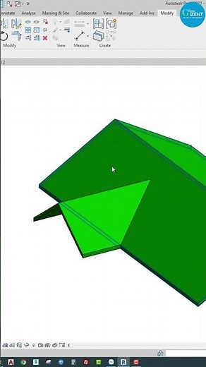 Quá đáng tiếc khi bạn không biết cắt mái bằng công cụ này trong revit l Gizento #revit #tuhocrevit