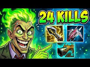 24 Kills Lucian Bot Guide !! LOL Lucian ADC Guide Build Best Build Skin Combo 2026 S16 LOL Gameplay