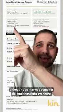An insurance declarations page, explained: who’s covered and for how much (Part 1)