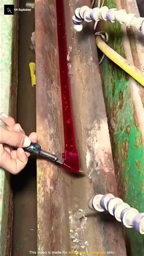 Why is this machine spitting out RED JELLY? #Shorts #FactoryProcess #Manufacturing #HowItsMade #PVC