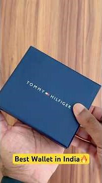 🔥Review Tommy Hilfiger Men's Leather Wallet Unboxing( Best Wallet in India for Men🇮🇳)