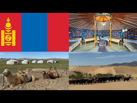【世界一周 #247】夏のモンゴル旅！砂漠や草原をかける２泊３日のゲル宿泊ツアー🇲🇳 Mongolia 2 nights 3 days tour！