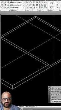 AutoCAD 3D Modeling Tutorial: Master Extrude, Presspull & Loft #Shorts