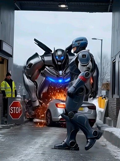In a battle between Robocop and a Transformer, the Transformer holds a significant advantage in size, strength, advanced alien technology, and durability, often resulting in an easy victory. While Robocop has superior tactical analysis and firepower for his size, he is outclassed in a direct conflict. Key Factors in the Matchup: • Scale and Power: Transformers are typically 20-30 feet tall or more, while Robocop is human-sized. Optimus Prime could easily use his weapons or physical strength to d