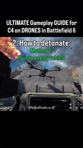 How to use C4 Drones in Battlefield 6 - Gameplay Tutorial #bf6 #battlefield6 #battlefield