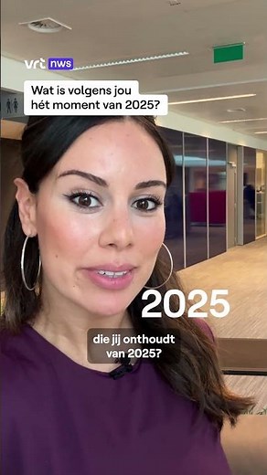 Wat is volgens jou hét moment van 2025? Laat het ons weten in de comments! #vrtnws #2025