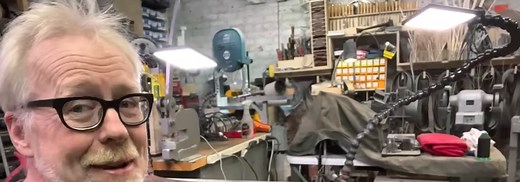 Adam Savage Improving His Workbench Lights